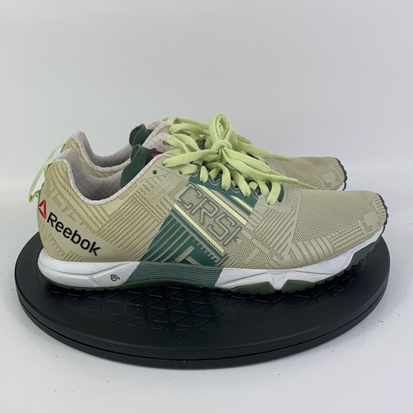 Reebok CR5FT CF.0021 Green/White Crossfit Training Shoes Women's Size 8 - Picture 4 of 11